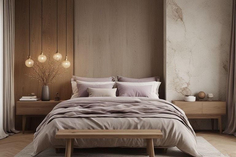 Lavender and Beige – Warm Neutral Harmony