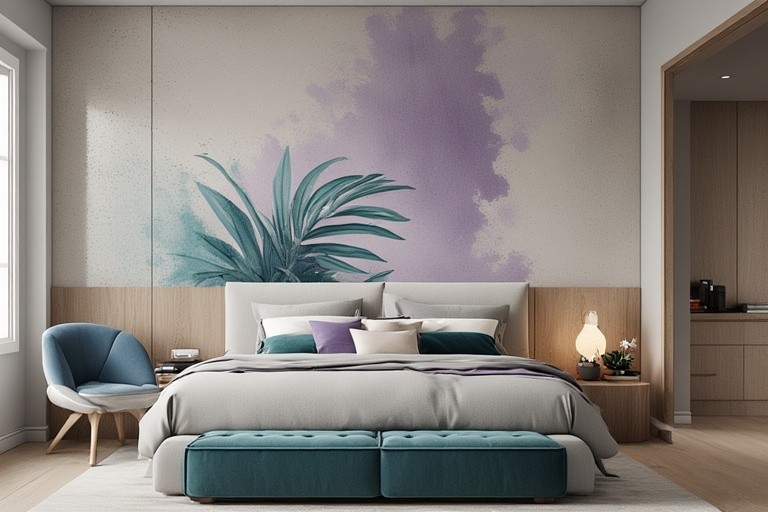 Lavender and Teal – Trendy & Refreshing