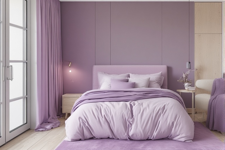 Lilac and Pastel Pink for Soft and Romantic Home Decor