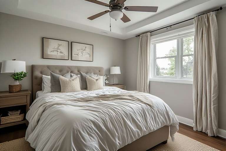 Low Maintenance Small Bedroom Design