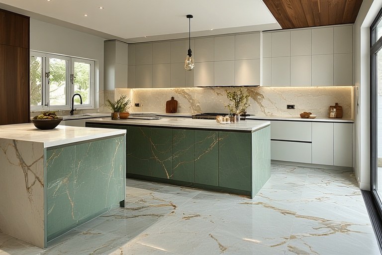 Luxurious Gold Tones - Dado Tiles