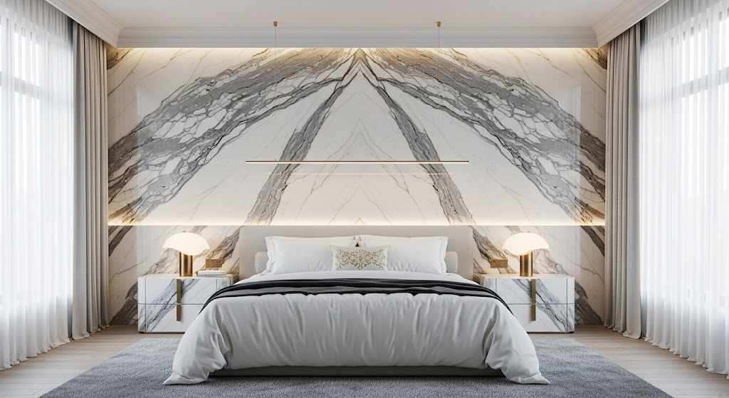 Marble Aesthetic Bedroom Tiles
