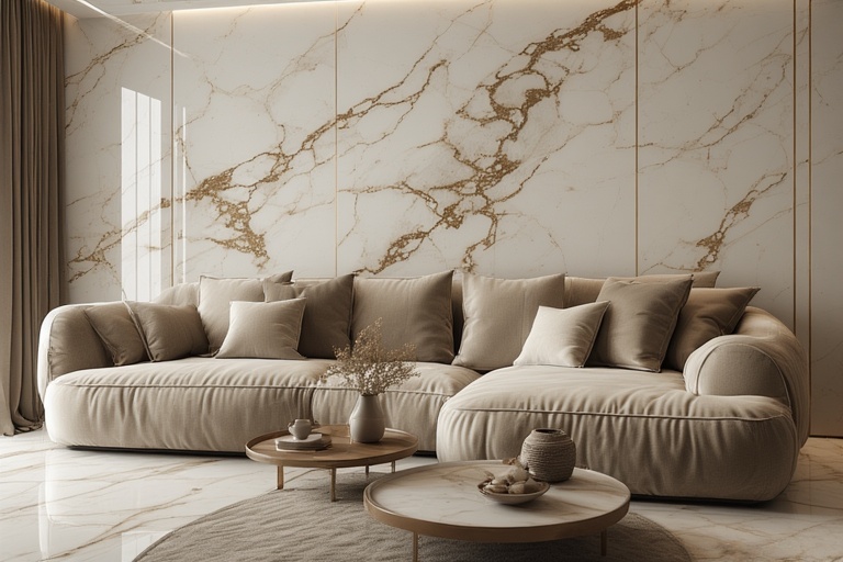 Marble Effect PVC Panels for Luxurious and Elegant Wall Designs
