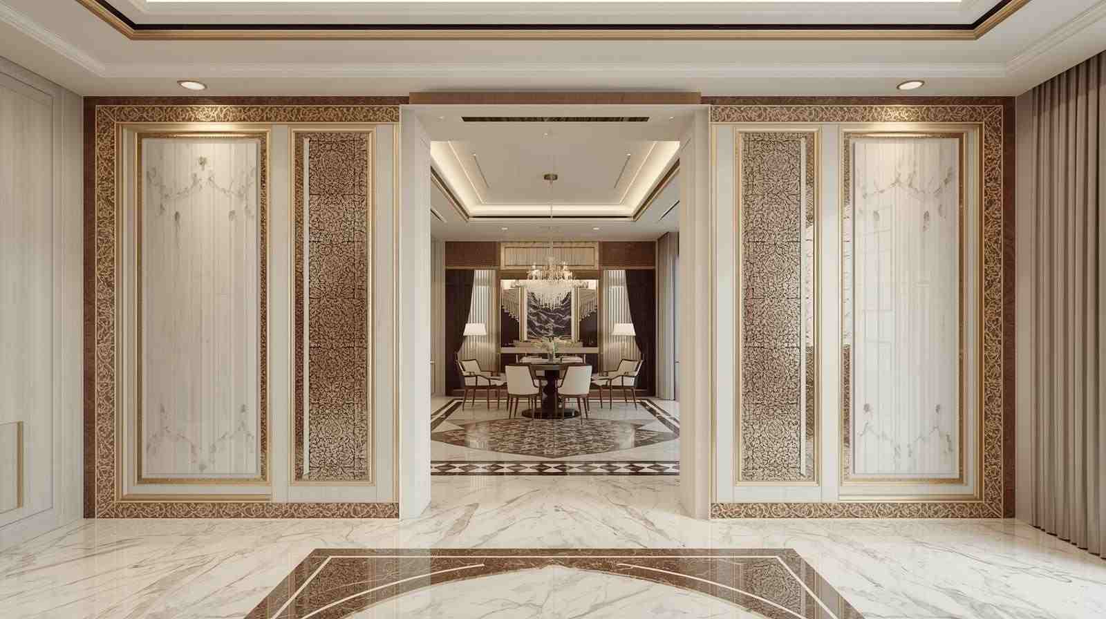 Marble Inlay Partition Borders