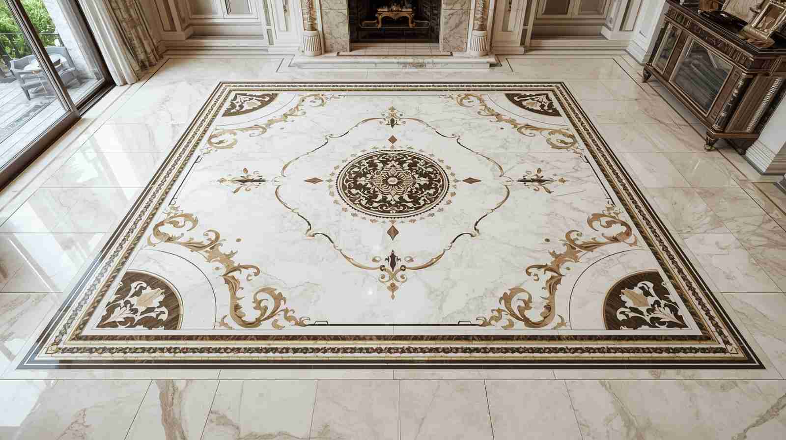 Marble Texture Decorative Inlays