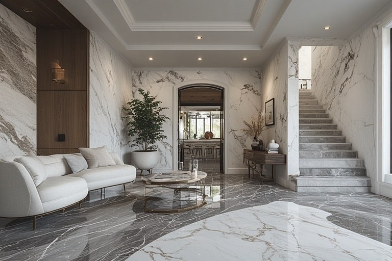 Marble and Granite Flooring