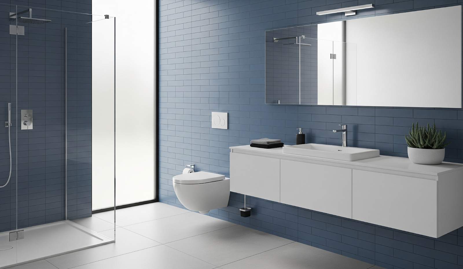 Matte Blue for a Sophisticated Touch