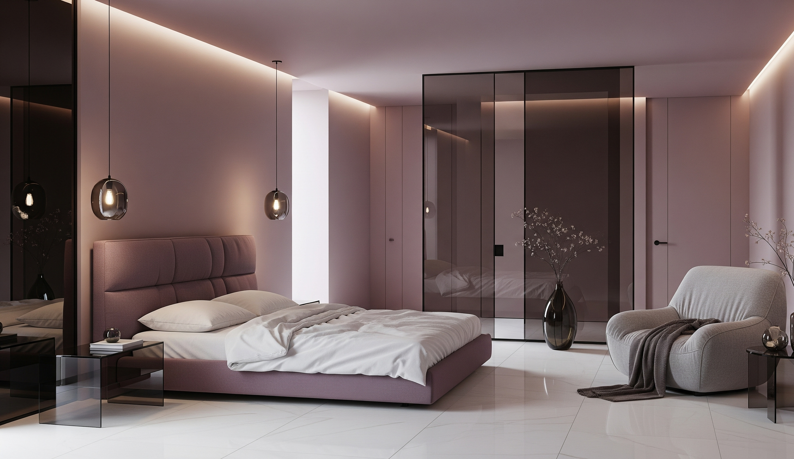 Mauve Purple & Sophisticated Calm