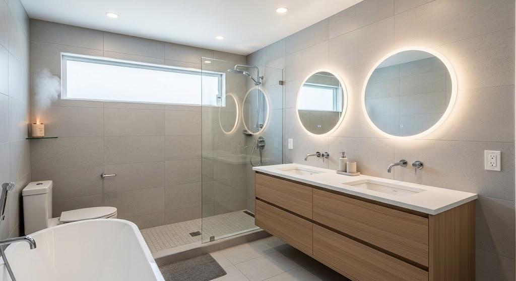 Mid Sized Bathrooms - 6x6 to 6x8 feet