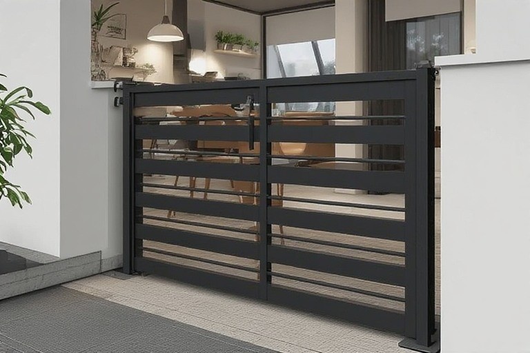 Minimalist Balcony Gate Design
