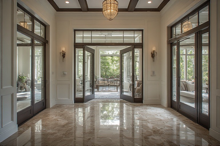 Mirror Magic Foyer Design