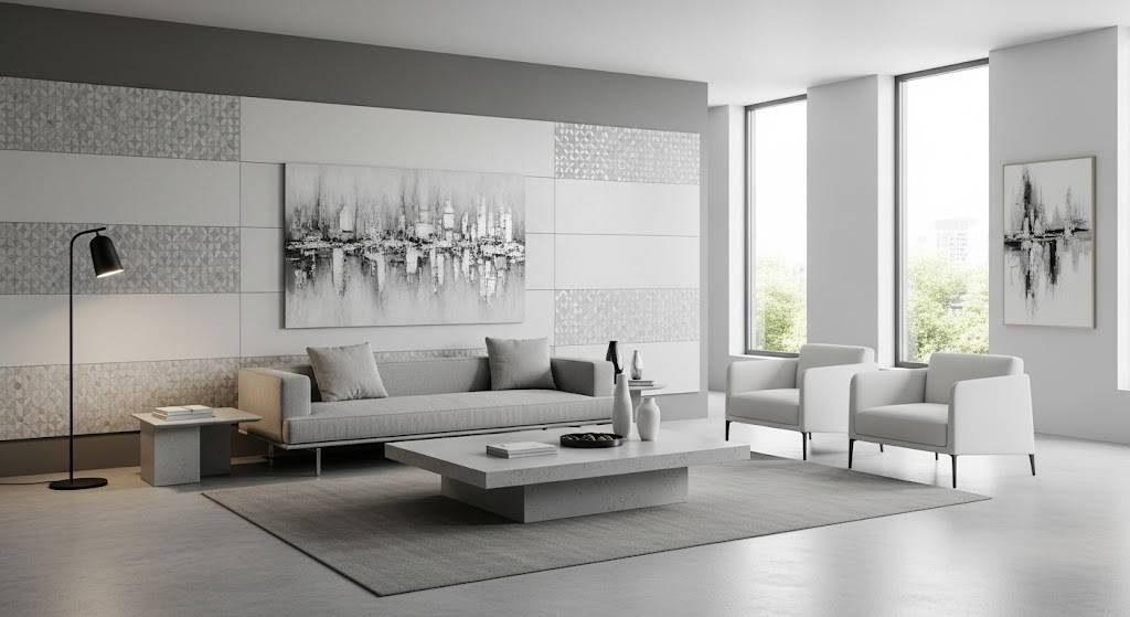 Modern Grey and White Palettes