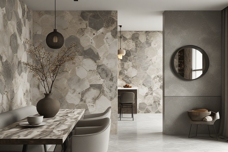Modern Patterns and Geometric Tiles for Contemporary Interiors