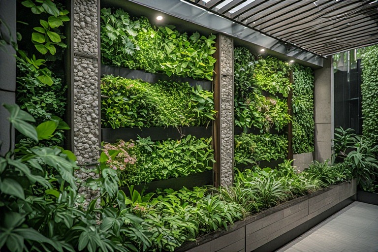 Vertical Garden Wall Design