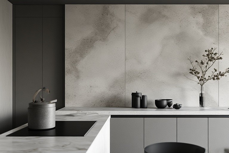 Monochrome Magic - Dado Tiles