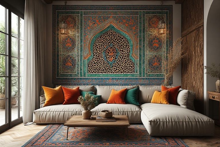 Moroccan-Style Wall Panels