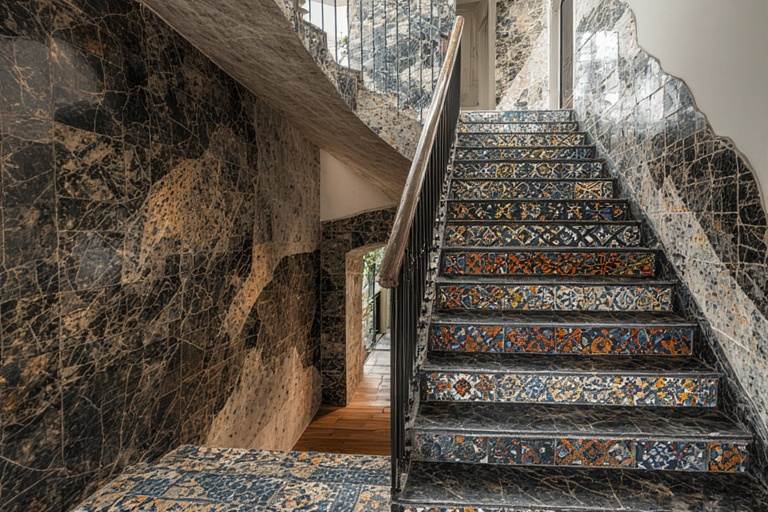 Mosaic Fusion Granite and Decorative Tile Mix