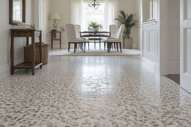 Mosaic Granite Inserts – Artistic, Decorative & Ideal for Accent Flooring Areas