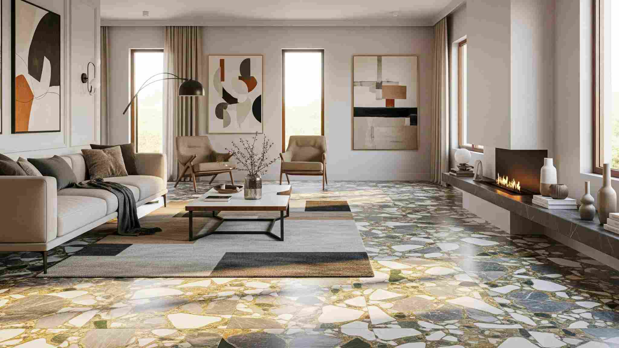 Multicolour Marble Compositions