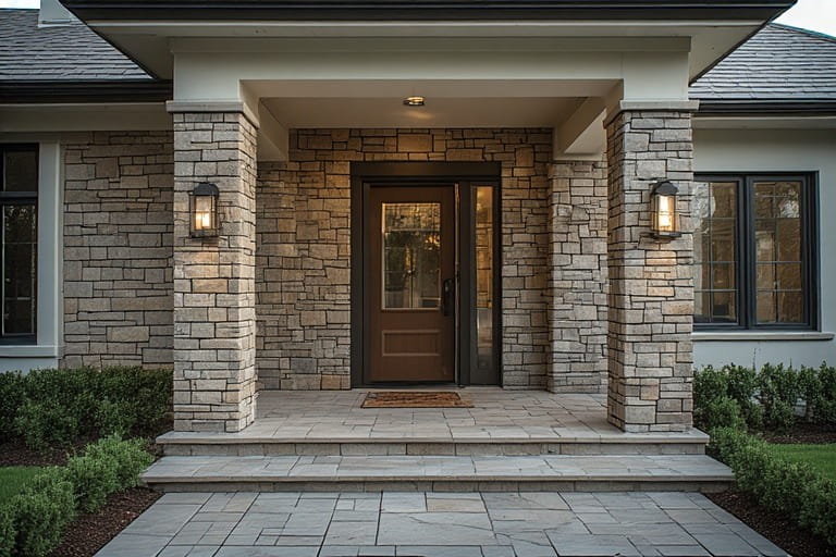 Entrance Wall Tiles with Natural Stone-Look Finish