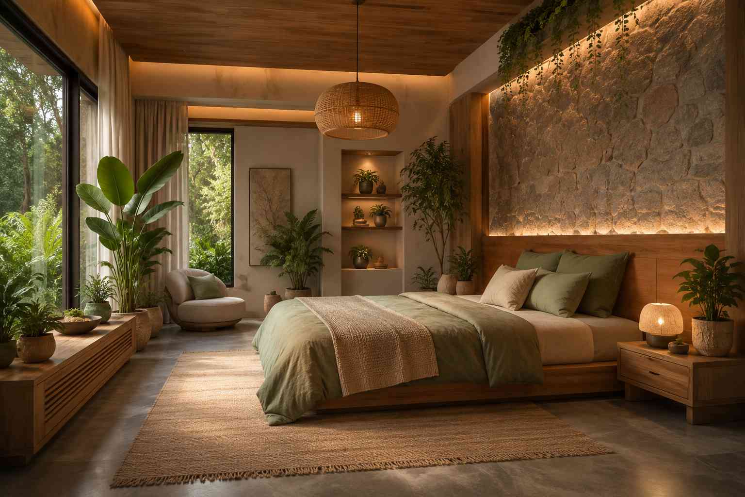 Nature-Inspired Kids Bedroom Design