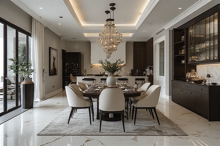 Open-Plan Dining Hall Design