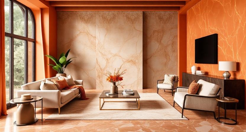 Orange and Gold – Bold & Luxurious
