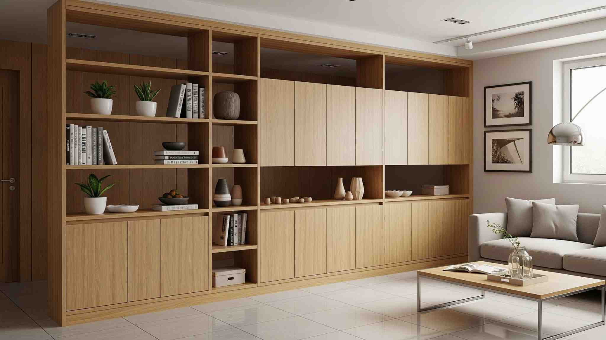 Partition Panels with Storage