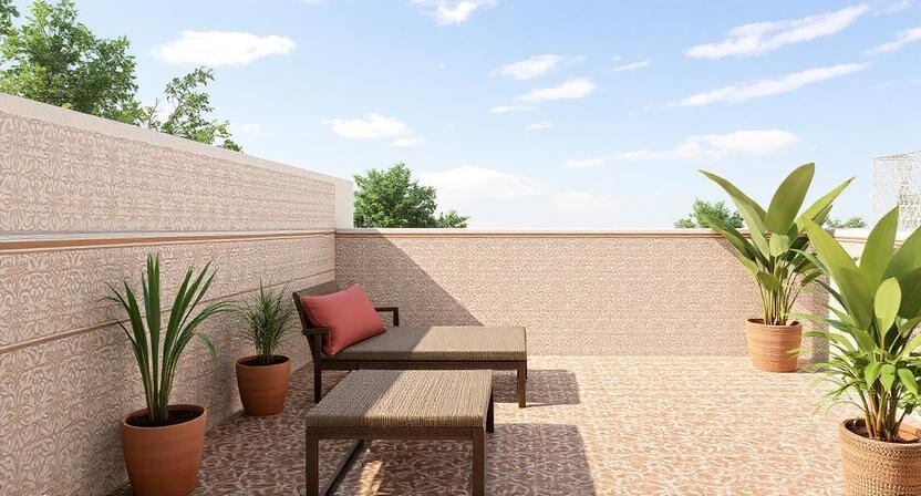 Patterned Vitrified Tiles for Easy Maintenance