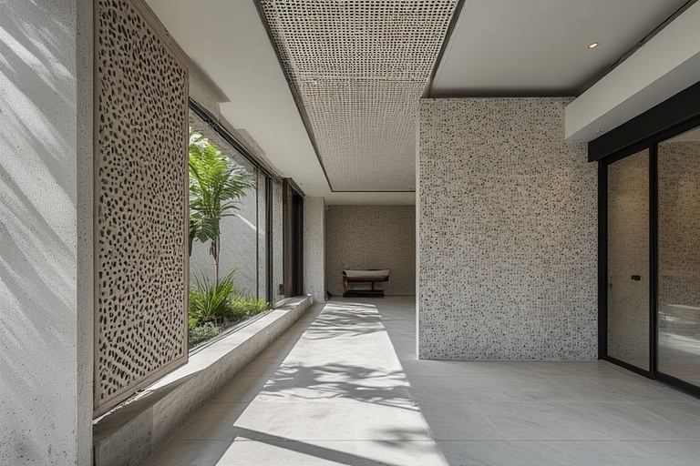 Perforated Tile Patterns for Ventilated Elegance