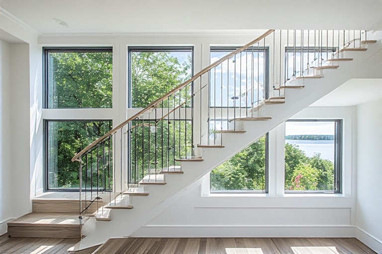 Picture Staircase Window Design