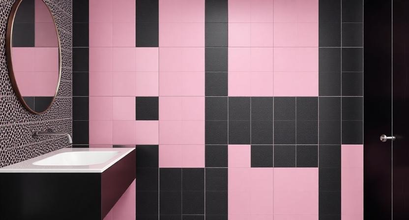 Pink and Black – Playful & Edgy