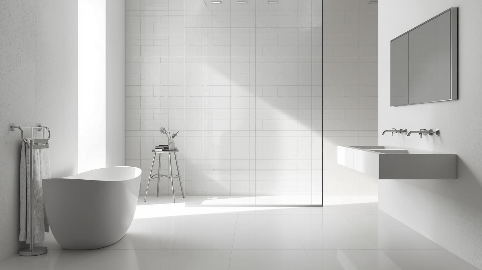 Polar White Marble Texture