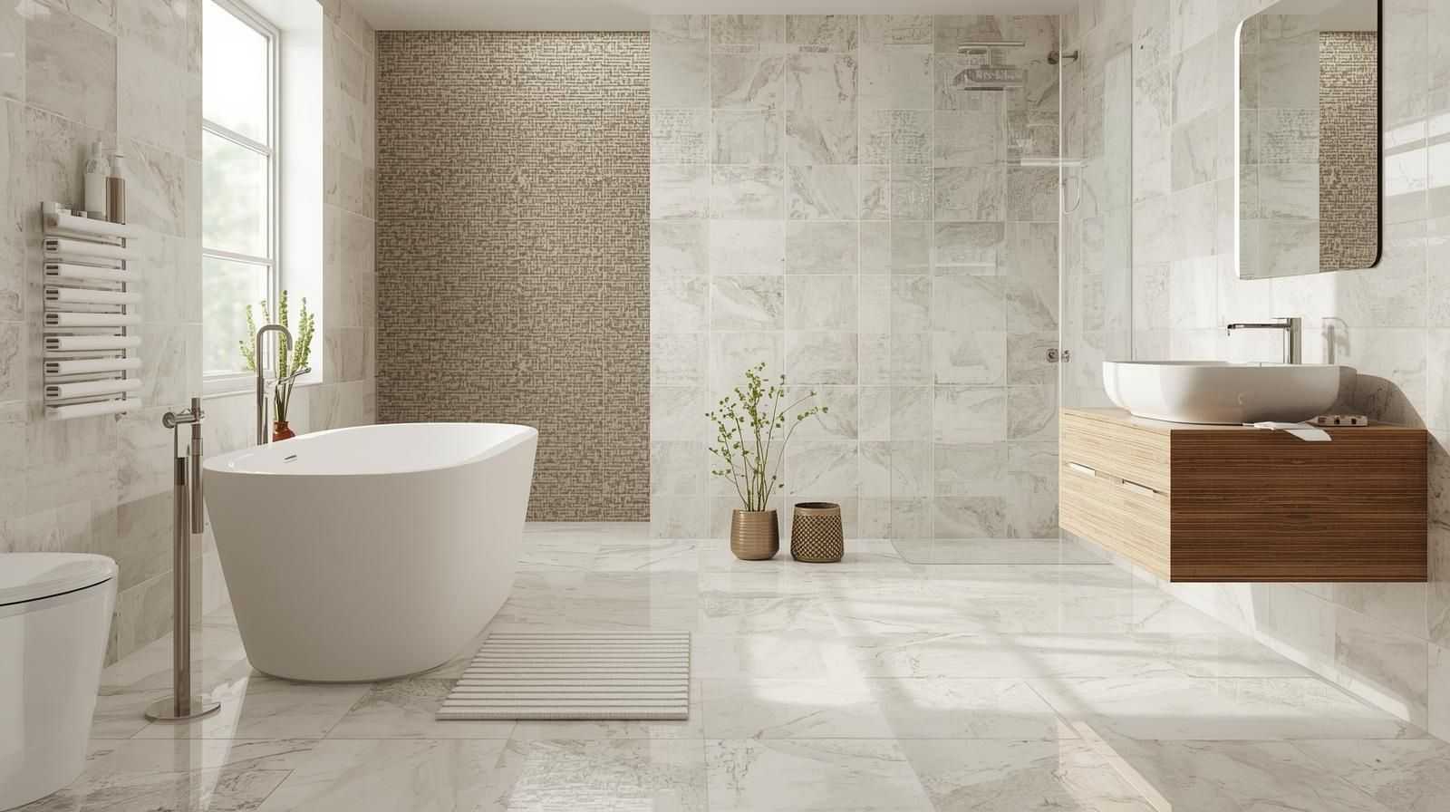 Porcelain Bathroom Tiles