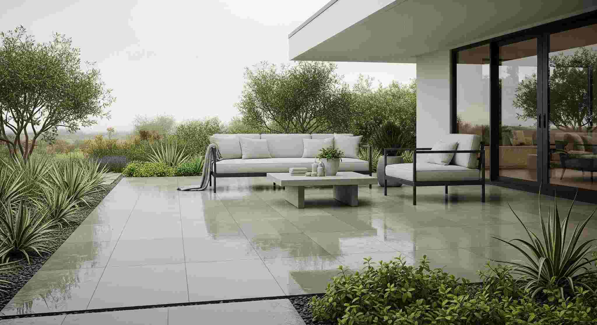 Porcelain Tiles for Low-Maintenance Patios