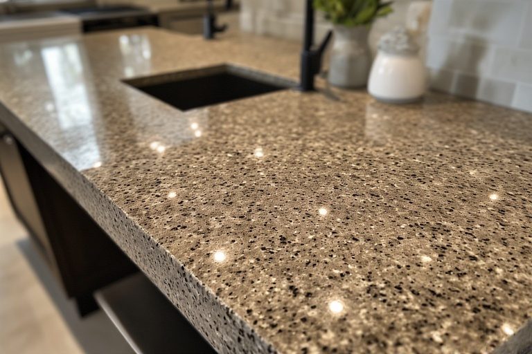 Quartz kitchen table top
