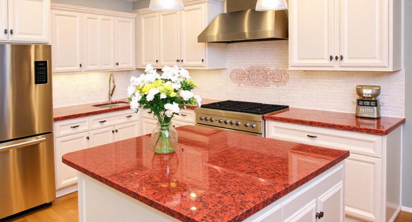 Red Granite – Vibrant, Bold & Eye-Catching for Statement Kitchens