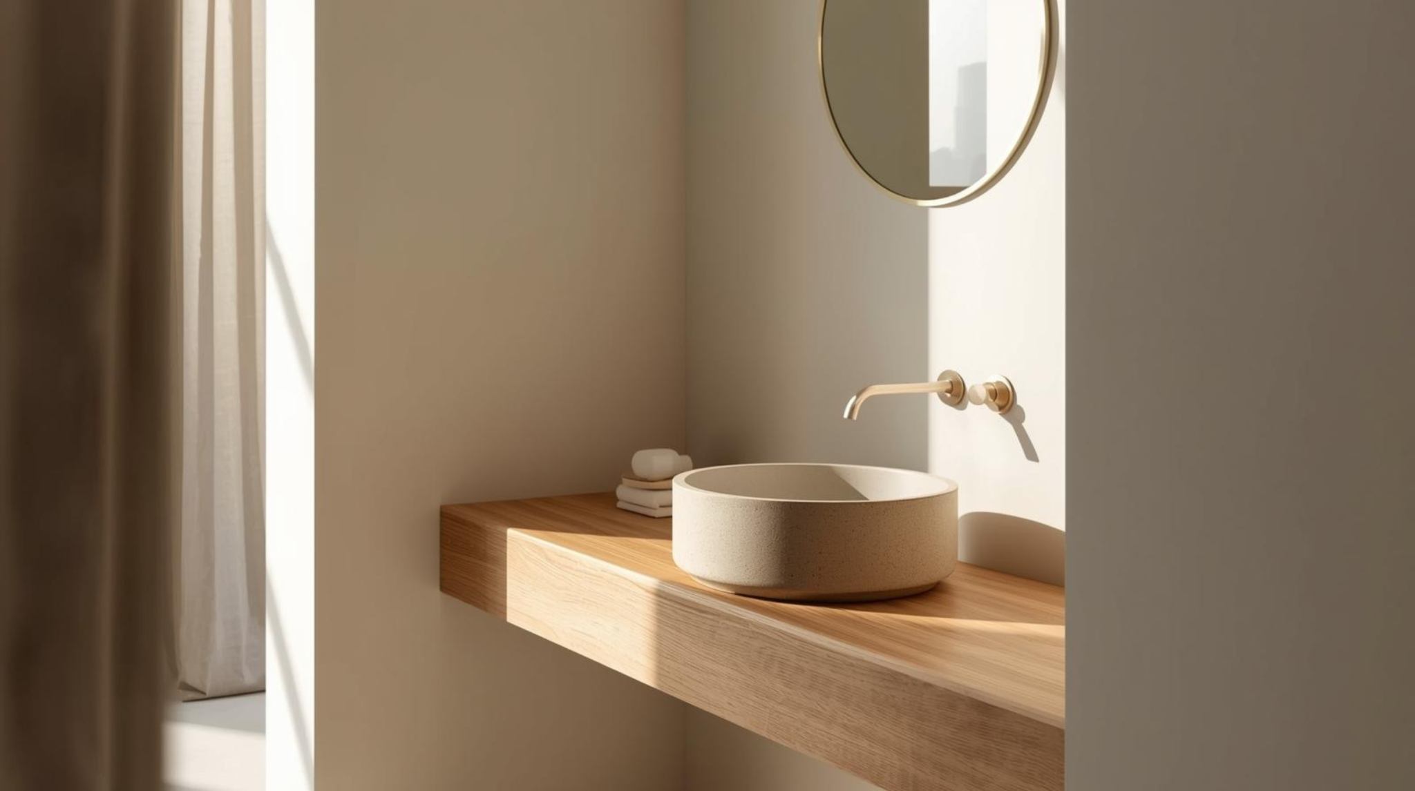 Round Organic Shapes for Soft Elegance