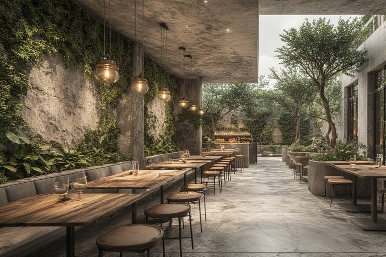 Rustic Stone-Look Tiles for Natural Appeal