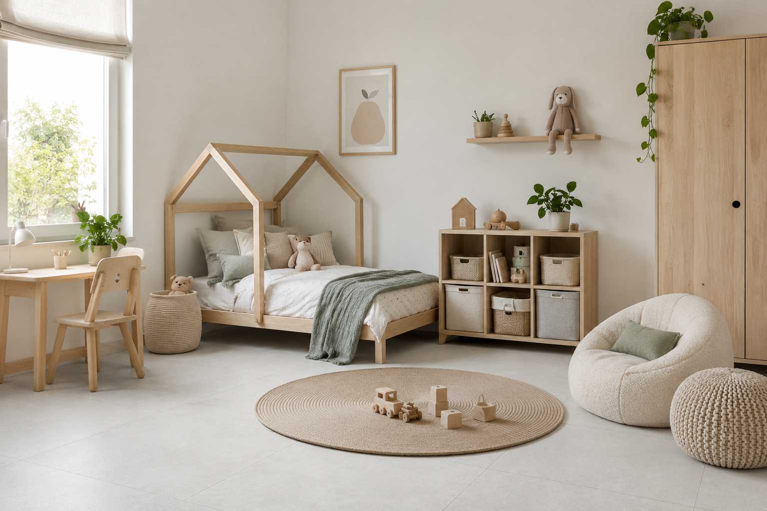 Scandinavian Kids Bedroom Design