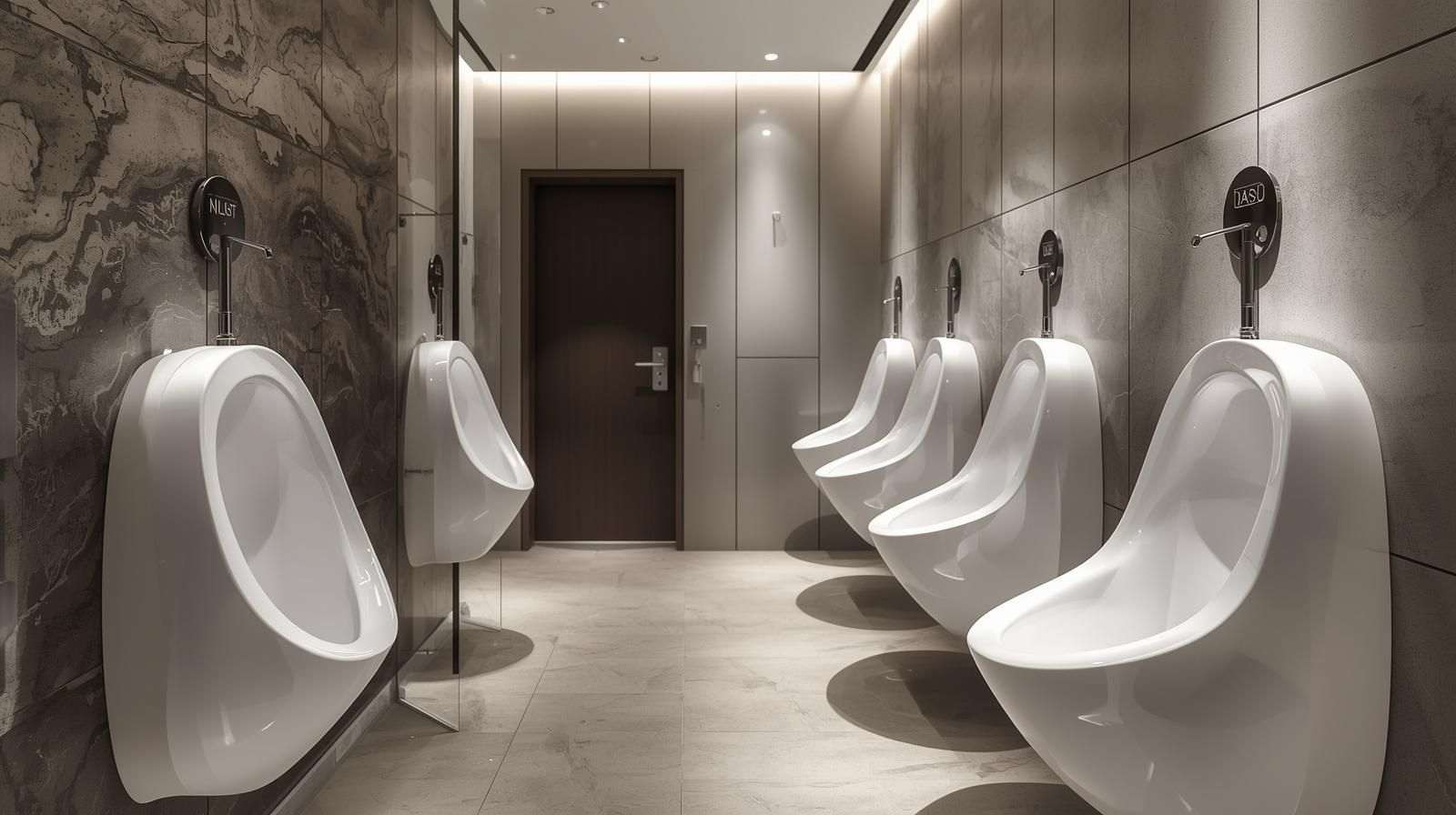 Sensor-Operated Urinals