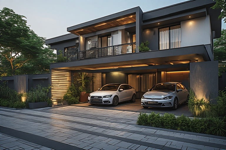 Side Car Parking Design