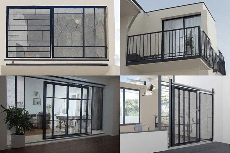 Sliding Balcony Gate Design