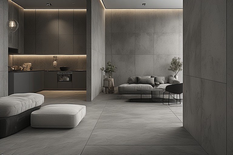 Sophisticated grey tile colours for modern home interiors