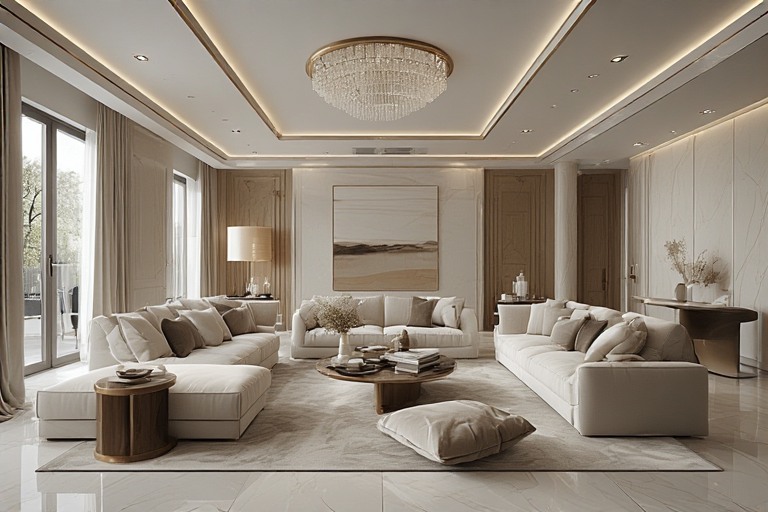 Luxury House Interior For Living Room