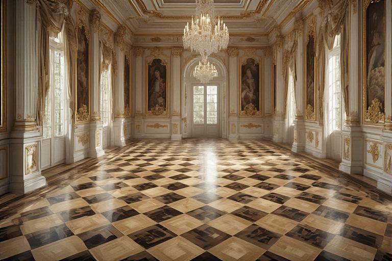 Versailles wood floor design