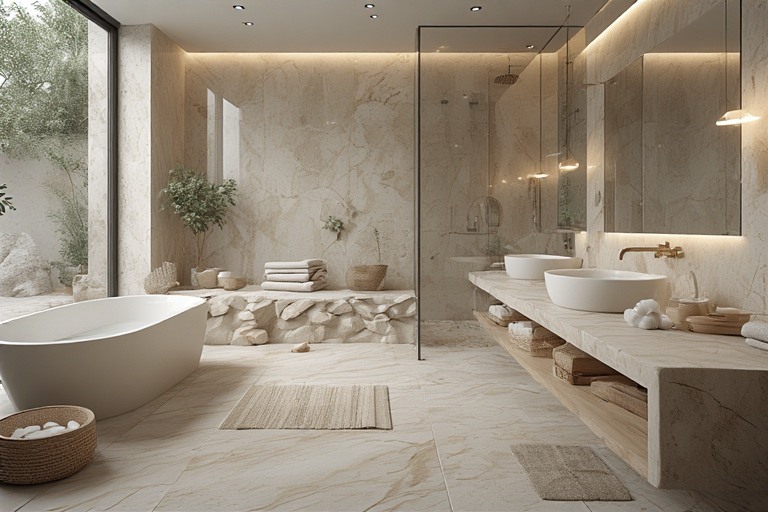 Spa-Inspired Sanctuary Luxury Bathroom Design