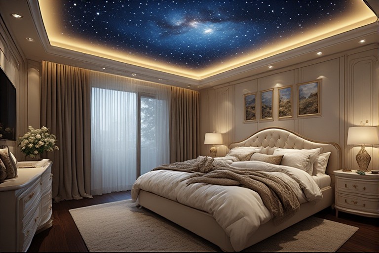 Starlight Luxury Ceilings Design for Bedroom