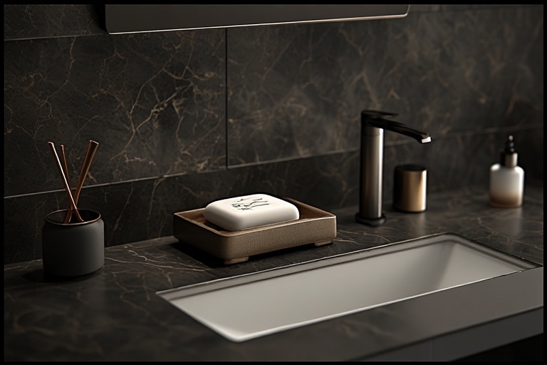 Stylish Soap Dish Wash Basin Accessories