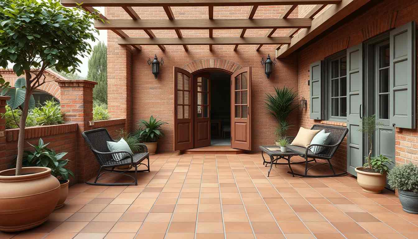 Terracotta Effect Tiles for Warmth